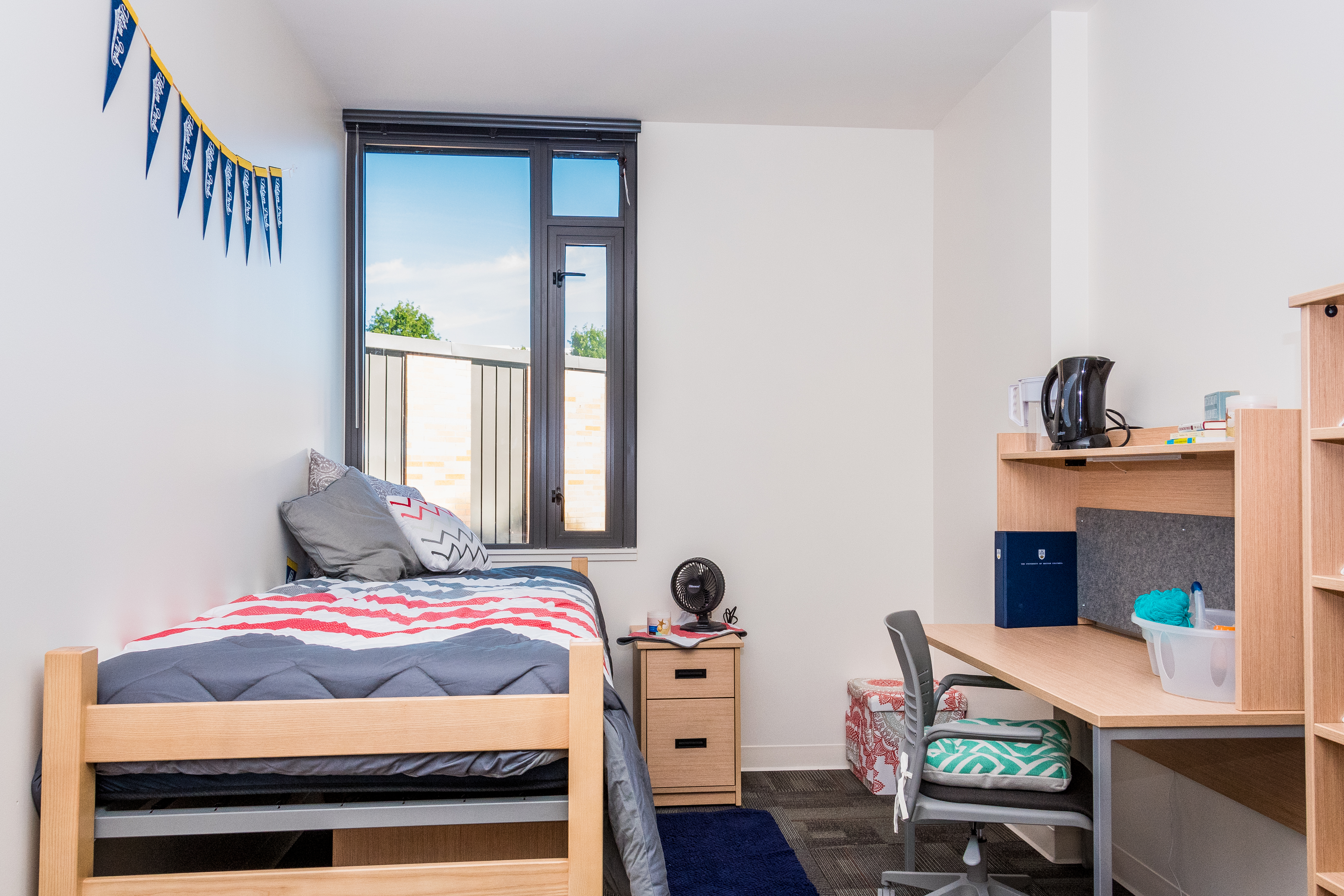 Single Room, c̓əsnaʔəm House, Totem Park, UBC